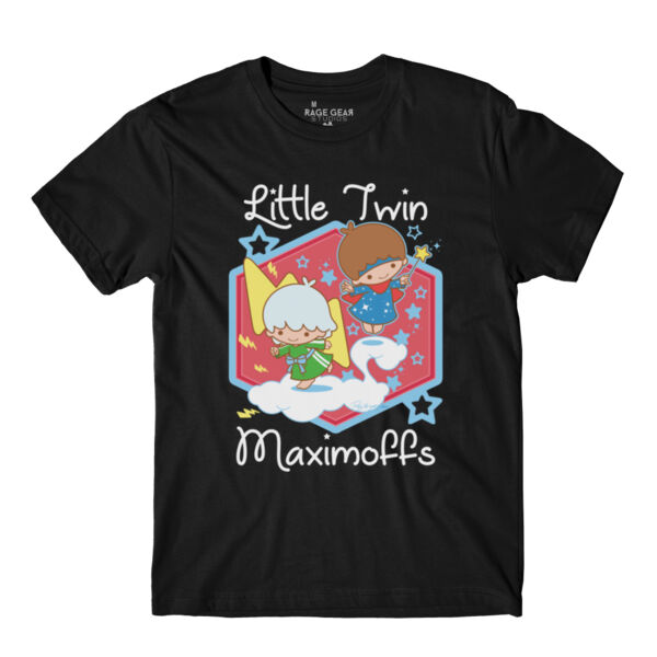 LITTLE TWINS - S/S - PREMIUM TEE - BLACK Thumbnail