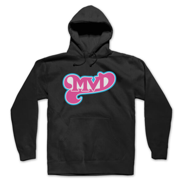 MVD PINK - S/S - PULLOVER HOODIE - BLACK Thumbnail