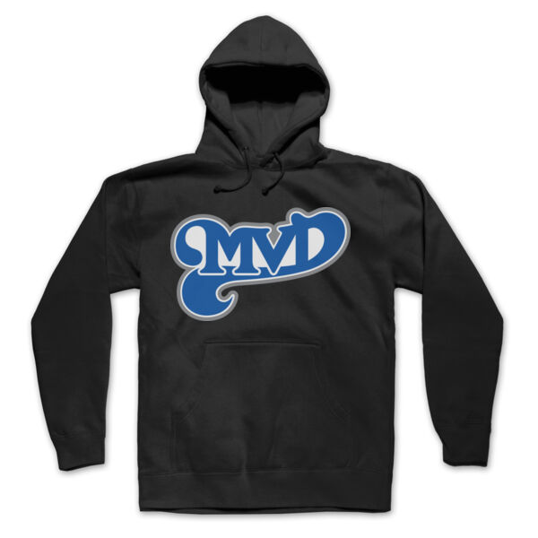 MVD BLUE - S/S - PULLOVER HOODIE - BLACK Thumbnail