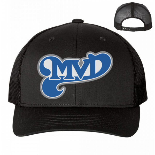 MVD BLUE - S/S -  BASEBALL CAP - BLACK Thumbnail