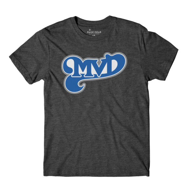 MVD BLUE - S/S - PREMIUM TEE - CHARCOAL Thumbnail