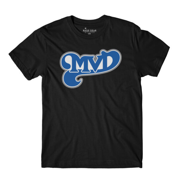 MVD BLUE - S/S - PREMIUM TEE - BLACK Thumbnail
