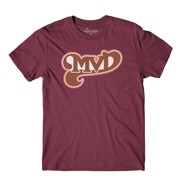 MVD BROWN -S/S- PREMIUM TEE - MAROON Thumbnail