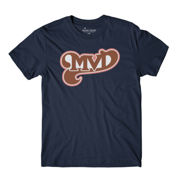 MVD BROWN -S/S- PREMIUM TEE - NAVY Thumbnail