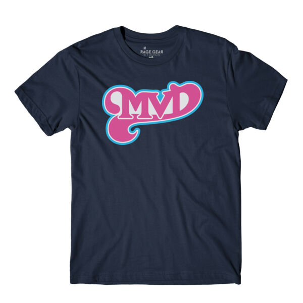 MVD PINK - S/S - PREMIUM TEE - NAVY Thumbnail