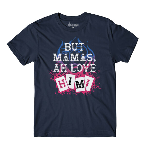 BUT MAMAS, BLUE - S/S - PREMIUM TEE - NAVY Thumbnail