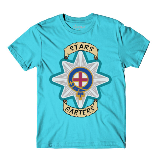 “XROP STARS - S/S - PREMIUM TEE - AQUA Thumbnail
