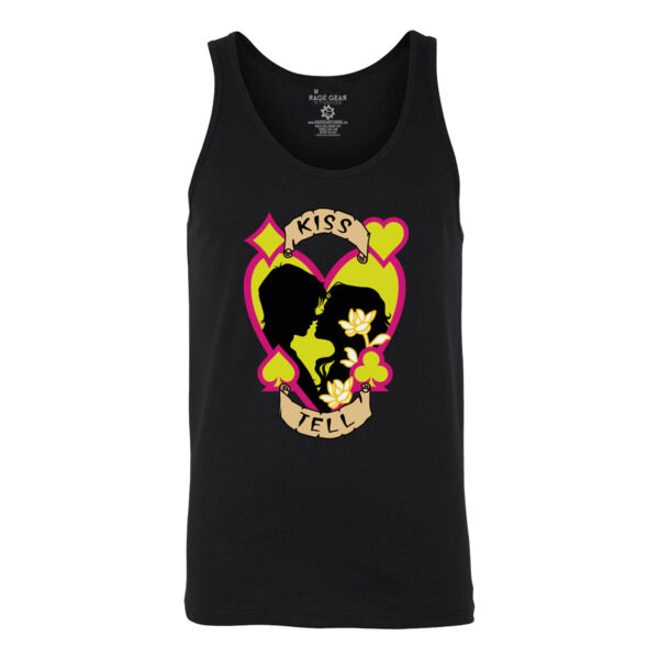XROP KISS - SS - TANK TOP - BLACK Thumbnail