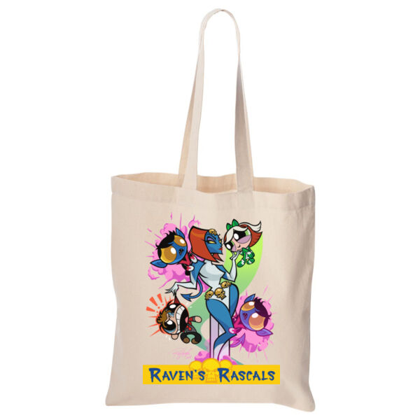 RAVEN'S RASCALS - TOTE BAG - CANVAS  Thumbnail