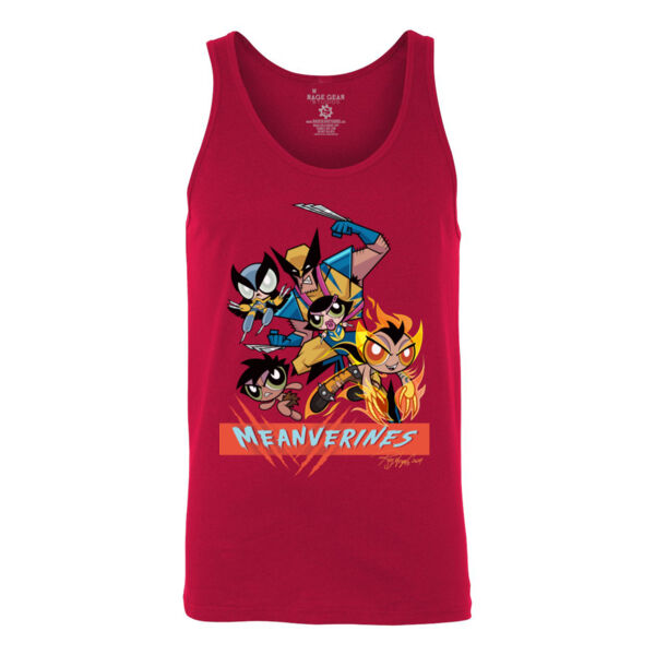 MEANVERINES - S/S - TANK TOP - RED Thumbnail