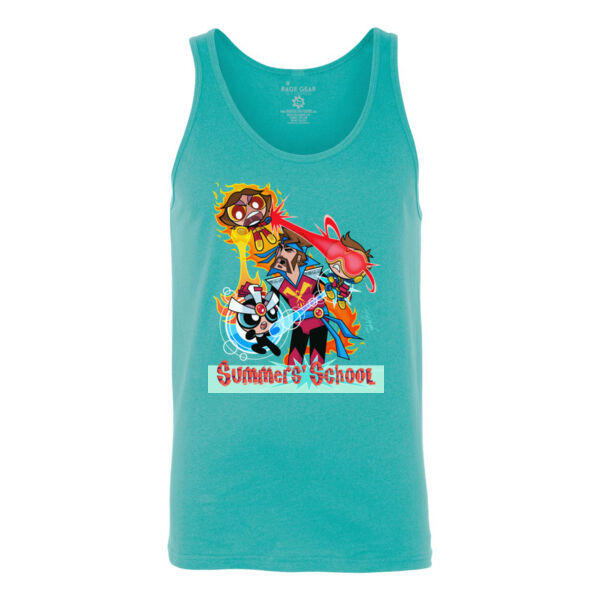 SUMMERS' SCHOOL - S/S - PREMIUM TANK TOP TEAL Thumbnail