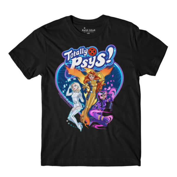 TOTALLY PSYS! - S/S - PREMIUM TEE - BLACK Thumbnail