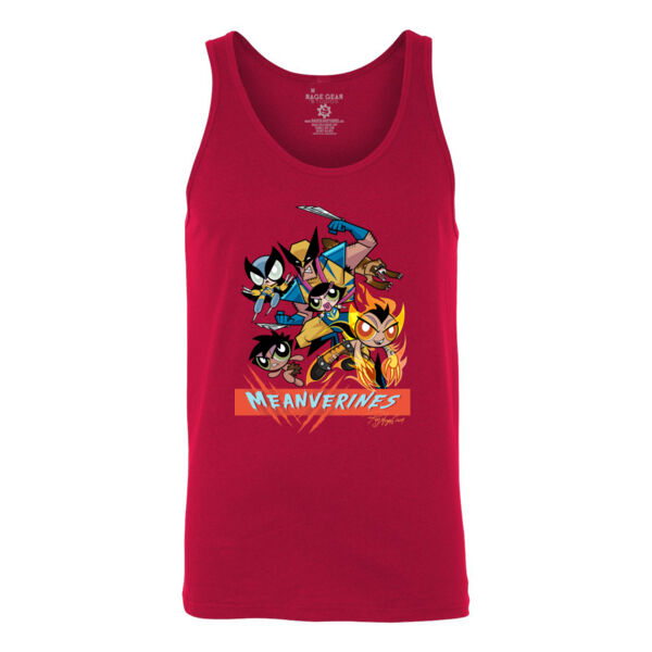 MEANVERINES - S/S - TANK TOP - RED Thumbnail