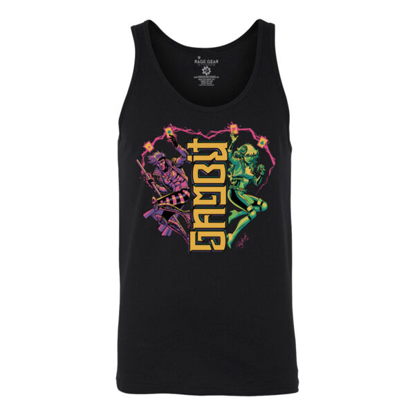 ROMY AMBIGRAM - S/S - TANK TOP - BLACK  Thumbnail