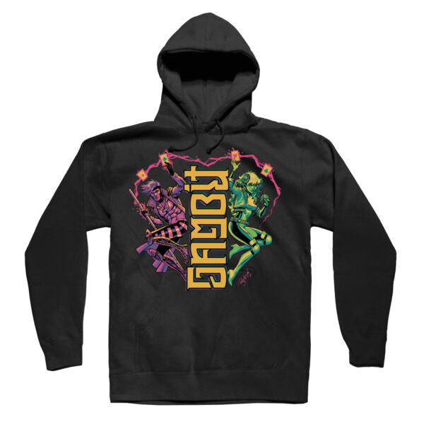 ROMY AMBIGRAM - S/S - HOODIE - BLACK - $F84CN7$ Thumbnail